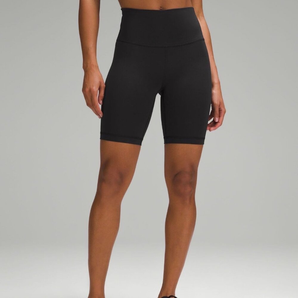 NWT Lululemon Wunder Train High-Rise Short 8" Size 2 in Black
